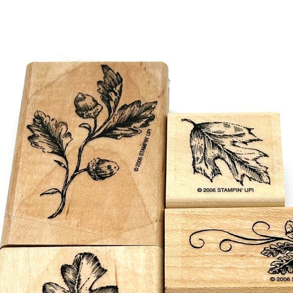 Stampin' Up! Country Blessings Rubber Stamps Thanksgiving Thanks Grateful (7) - Picture 3 of 13